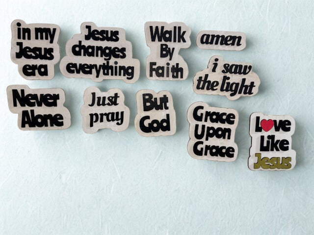 10 Piece Christian Magnet Set