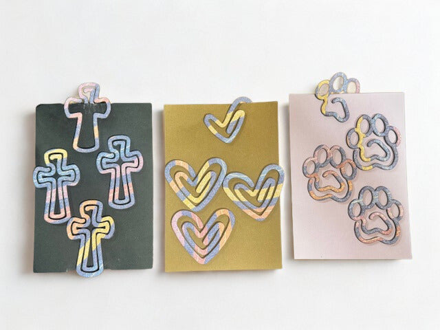 12 Colorful Bookmark and Page Saver Set