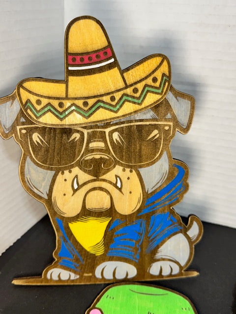 6" Lil Dawg on Stand