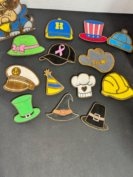 15" Bulldog Door Sign