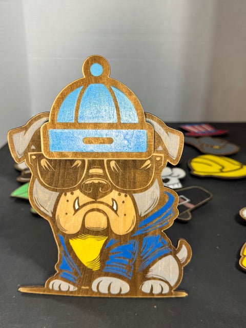 6" Lil Dawg on Stand