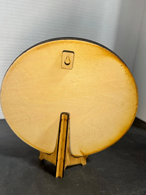 2 - 7" Welcome Signs: Hummingbird and Baby Cow