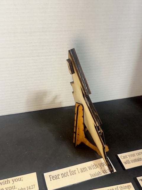 Church with Magnetic Changeable Bible Verses