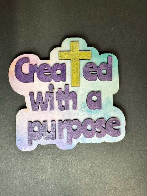 12 Colorful Inspirational Magnets