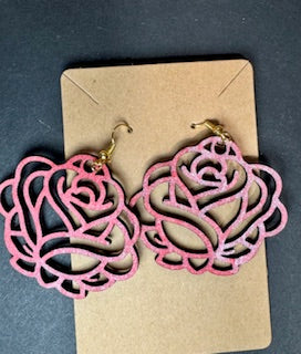 5 Sets of Flower Earrings PLUS Bonus Heart Pair