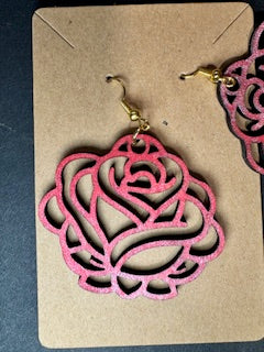 5 Sets of Flower Earrings PLUS Bonus Heart Pair