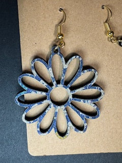 5 Sets of Flower Earrings PLUS Bonus Heart Pair