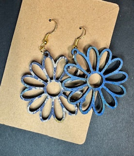 5 Sets of Flower Earrings PLUS Bonus Heart Pair