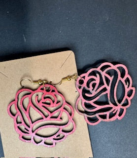 5 Sets of Flower Earrings PLUS Bonus Heart Pair