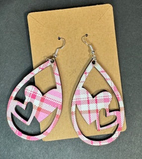 5 Sets of Flower Earrings PLUS Bonus Heart Pair