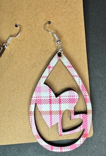 5 Sets of Flower Earrings PLUS Bonus Heart Pair