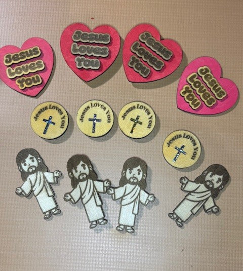 12 Piece Jesus Loves You Bundle of Love