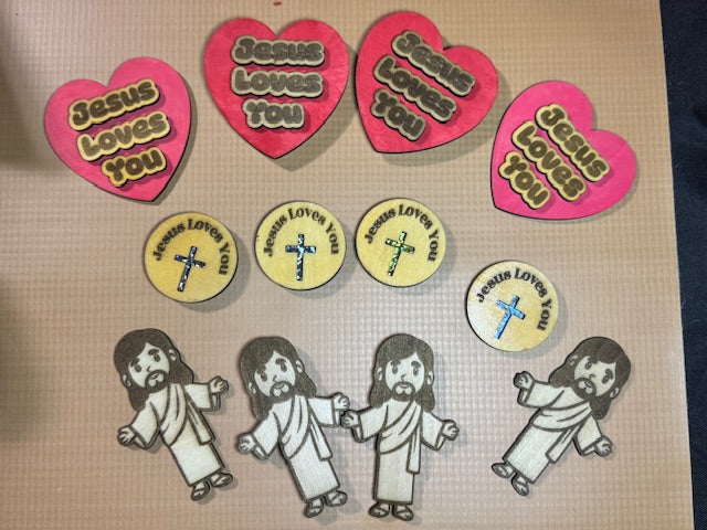 12 Piece Jesus Loves You Bundle of Love