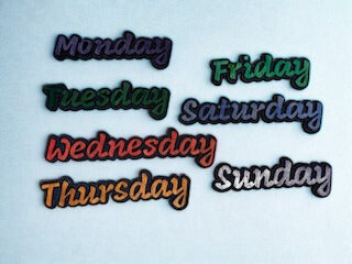 Day of the Week Magnet Set